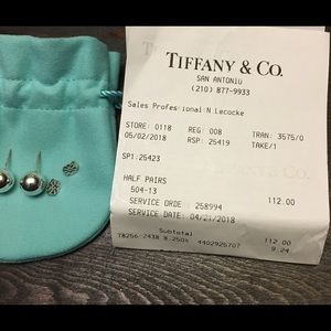 Tiffany & Co. Jewelry - Tiffany and Co. Silver Ball earrings Tiffany & Co. Jewelry - Tiffany and Co. Silver Ball earrings